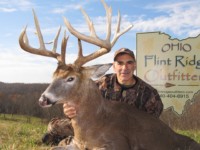 Ohio whitetail Deer guided hunting trips